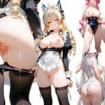 戦場に響く銃声と絆と女の子NIKKE3人キャラコスプレセット(KAED AI ART) [d_754024]