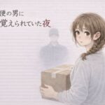 宅配便の男に顔を覚えられていた夜 ―受け取るだけのはずが―(夜の灯る部屋) [d_754035]