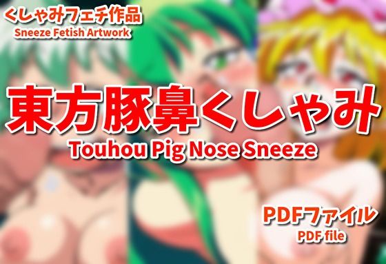 東方豚鼻パイズリくしゃみ！/ Touhou Pig Nose and Paizuri Sneeze！(くしゃみフェチ専門店) [d_755085]