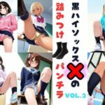 黒ハイソックスJKの踏みつけパンチラ  Vol.2(あみゅみゅ) [d_755767]
