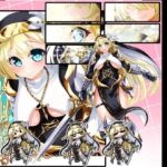 立ち絵素材 騎士シスター(水の木) [d_756282]