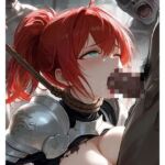 誇りを折られ、呼吸と理性を奪われる赤髪女騎士 逃げ場なき拘束と絞め上げ 編(Pudding Art) [d_756384]