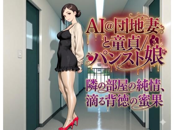 AI@団地妻と童貞/パンスト娘(ミッキー松山@光沢パンスト) [d_756780]