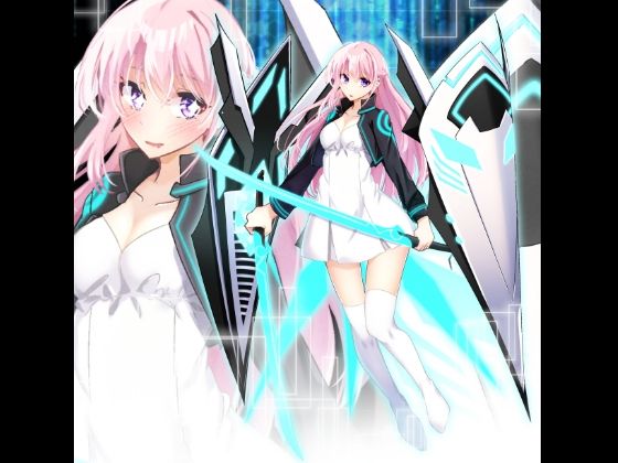 立ち絵素材  メカ少女1(水の木) [d_756967]