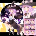 立ち絵素材  魔女の女の子(水の木) [d_757687]