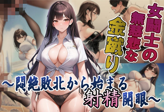 女闘士の無慈悲な金蹴り 〜悶絶敗北から始まる射精開眼〜(つながりラボ) [d_757956]