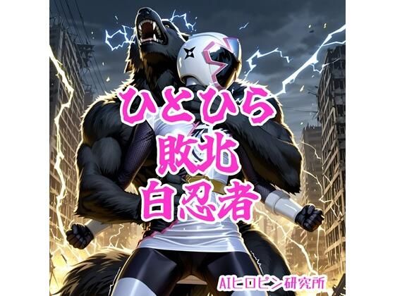 ひとひら敗北、白忍者(AIヒロピン研究所) [d_758366]