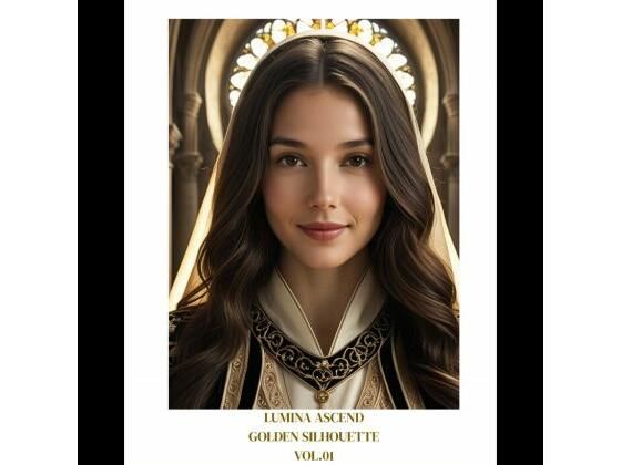 Lumina Ascend ？ Golden Silhouette Vol.01 神聖なる黄金の女神ポートレート集（高品質AIアート）(Strawberry) [d_758519]