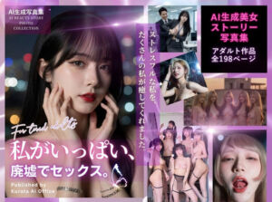 私がいっぱい、廃墟でセックス。(くらたAIオフィス) [d_759199]