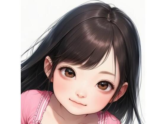 ピンクのシャツの子いろんなポーズ（2）(畜産画像商会) [d_724271]