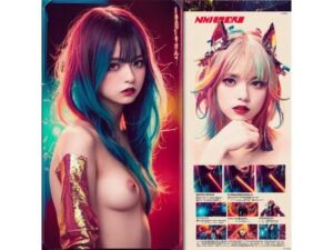 過激系美女！ジャケット風アート風写真集！(美少女AI〜丸〜) [d_736697]