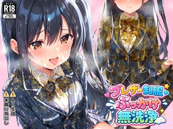 ブレザー制服ぶっかけ無洗浄(すとりんぐ) [d_740430]