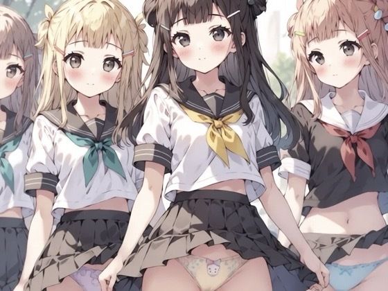 a jk パンチラ(ちょいエロ) [d_741410]