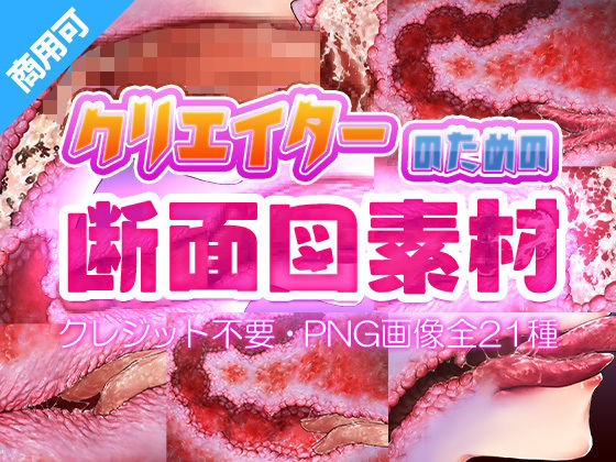 クリエイターのための断面図素材2(ふぁっちゅ) [d_744593]
