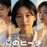 Yuki AIグラビアシリーズ Vol.1 夏のビーチ(めい@AIフォトグラファー) [d_745691]