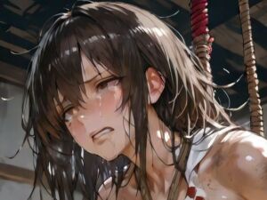 拷問動画4  -孕み女郎木馬責め（動画）-(同人集団とるとれす) [d_754481]