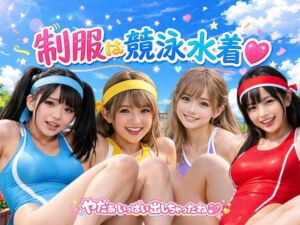 制服は競泳水着  動画(東京同人) [d_755246]