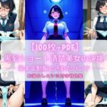 黒髪ショート清楚美女の決壊 ── 染まる制服と汚れたパンツ ── お漏らし＆シミ付き特化集【100枚＋PDF】(こっそりビジョン工房) [d_757271]
