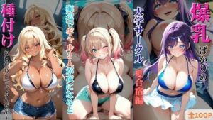 爆乳ばかりの大学サークル夏合宿編 〜海辺でギャル3人が夜になると種付けおねだりしてくるんだが〜(しこるんラボ) [d_760446]