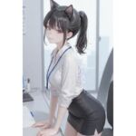 猫耳女子社員(Day Dream) [d_760627]