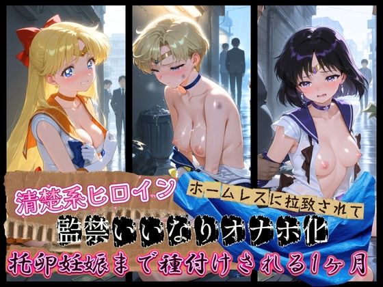 清楚系ヒロインがホームレスに拉致されて監禁いいなりオナホ化 セ〇ラームーン02(ドスケベ？ワンダーランド) [d_761739]