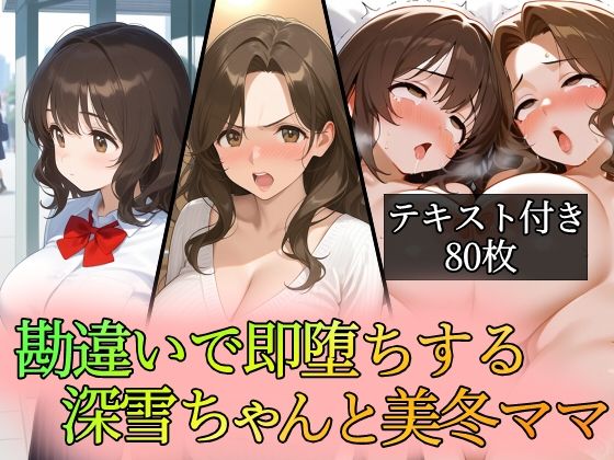 勘違いで即堕ちする深雪ちゃんと美冬ママ(96000) [d_762396]