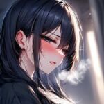 滴る静寂を揺らす、目覚めぬ肌の熱(猫のしっぽ) [d_762930]