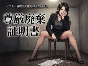 尊厳廃棄証明書(倫理的配慮免除永久同意書) [d_763351]