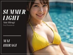 【AI生成】SUMMER LIGHT 柊まい ファースト写真集(月夜の森) [d_763906]