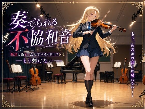 奏でられる不協和音  絶頂に染まった天才バイオリニストはもう弾けない(BLUEMOON NOVEL) [d_764610]