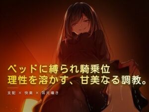 ベッドに縛られホテルの窓から見える夜景を眺められながら騎乗位(夜の息抜き) [d_764644]