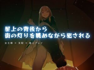 屋上の背後から街の灯りを眺めながら犯●れる(夜の息抜き) [d_764645]