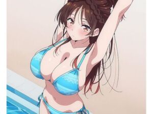 【音声付き動画6本】プールで水着の水〇千鶴とプライベートレッスン(爆乳コレクション) [d_764721]