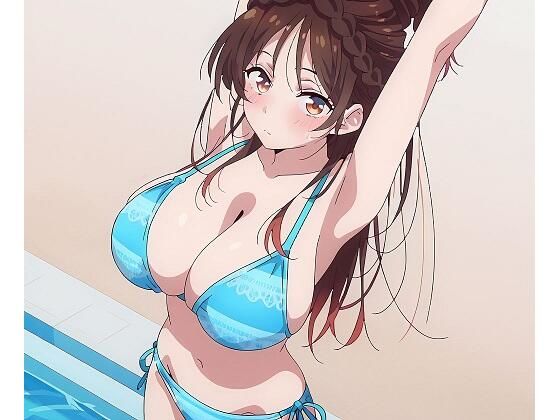 【音声付き動画6本】プールで水着の水〇千鶴とプライベートレッスン(爆乳コレクション) [d_764721]