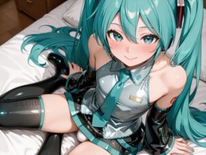 甥っ子はミクくん(人造緑) [d_765430]