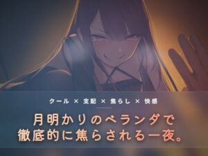 月明かりのベランダで、氷を使い執拗に焦らす(夜の息抜き) [d_765612]