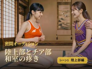 陸上部とチア部 和室の疼き｜シーン1 陸上部編(HOXES Studio) [d_766170]
