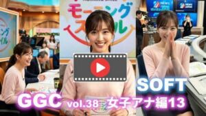 【AI動画】GGC vol.38 女子アナ編13 【SOFT版】【パンチラ・フェラ・顔射・脱衣】(かまぼこ製造工場) [d_766552]