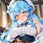 ラミィちゃんと色々なコスで…(かものさざめ) [d_766827]