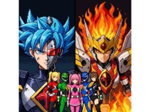 特撮ヒーロー鬼ごっこ(フェチ美女チャンネル) [d_766960]