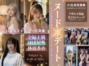 ヌード・アンド・デート:3人の美女があなたとヌード・アンド・デート(くらたAIオフィス) [d_767164]