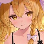 霧雨魔理沙  黒レース下着  超エロイラスト集（151枚）(しゃるな) [d_767267]