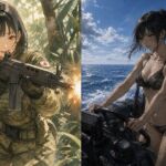 ［女性自衛官戦う」から(ひぐらしなく) [d_768144]