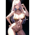 ヒョウ柄水着イラスト集_part1(もーやんセレクト) [d_768949]