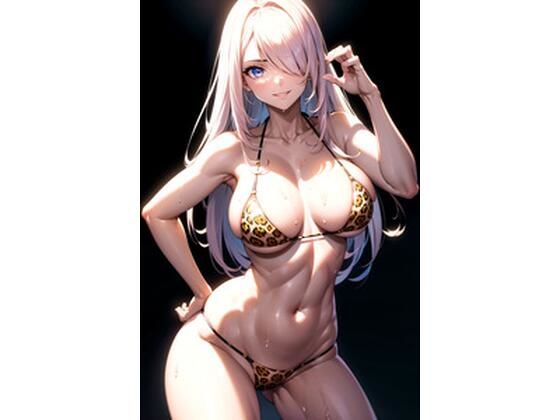 ヒョウ柄水着イラスト集_part1(もーやんセレクト) [d_768949]