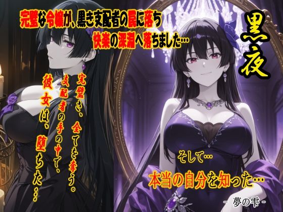 黒夜  完璧な令嬢が、黒き支配者の罠に落ち、快楽の深淵に落ちました…(夢の雫) [d_769023]
