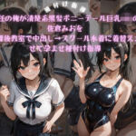 担任の俺が清楚系黒髪ポニーテール巨乳JKの佐倉みおを放課後教室で中出し→スクール水着に着替えさせて孕ませ種付け指導(ポンポン工房) [d_769343]