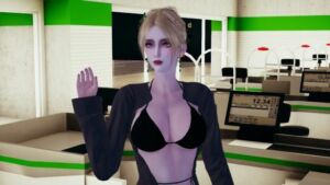 巨乳美女二人捕縛 フタナリ化吊るし緊縛調教  序章(美脚調教工房) [d_770101]