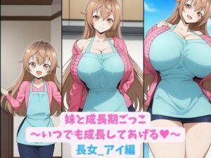妹と成長期ごっこ〜いつでも成長してあげる〜長女_アイ編(hwd) [d_770542]