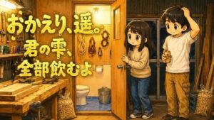 おかえり、遥。君の雫、全部飲むよ(ワタシを濡らして) [d_772433]